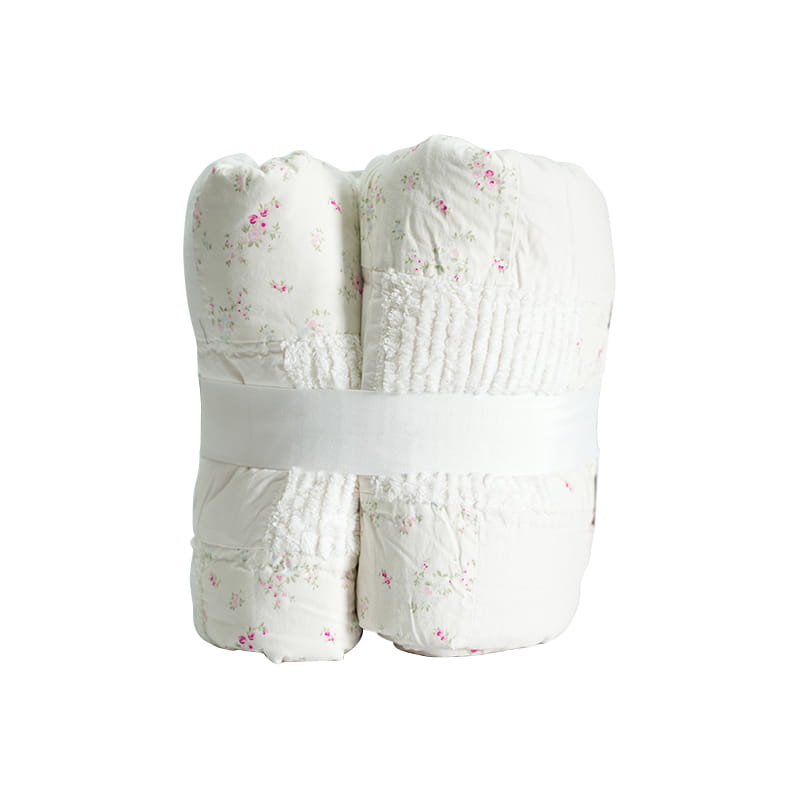 Bộ chăn ga gối cotton cho bé gái